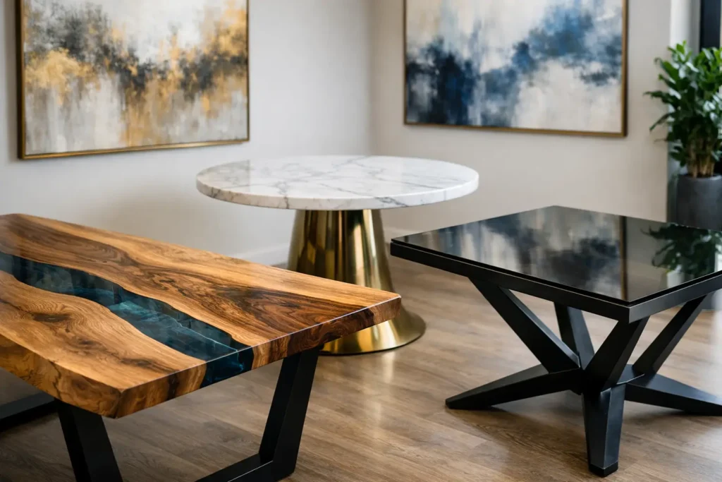 Mejores acabados para mesas de diseño