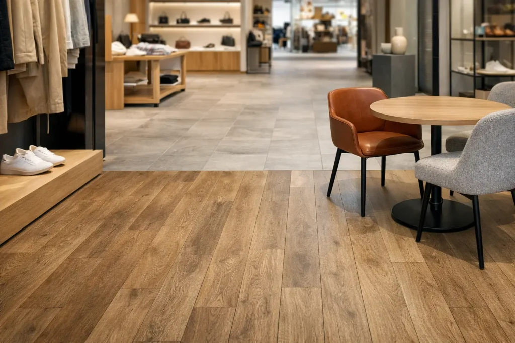 Mejores suelos para tiendas con diseño y resistencia