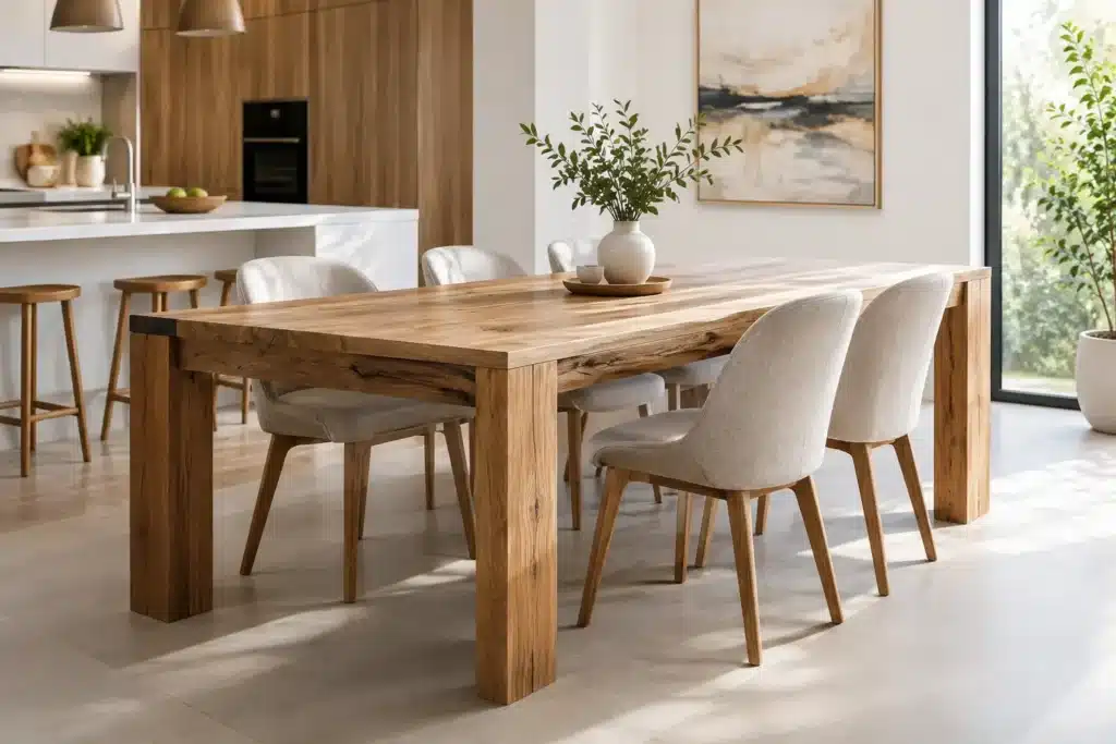 Guía de diseño de mesa de cocina a medida